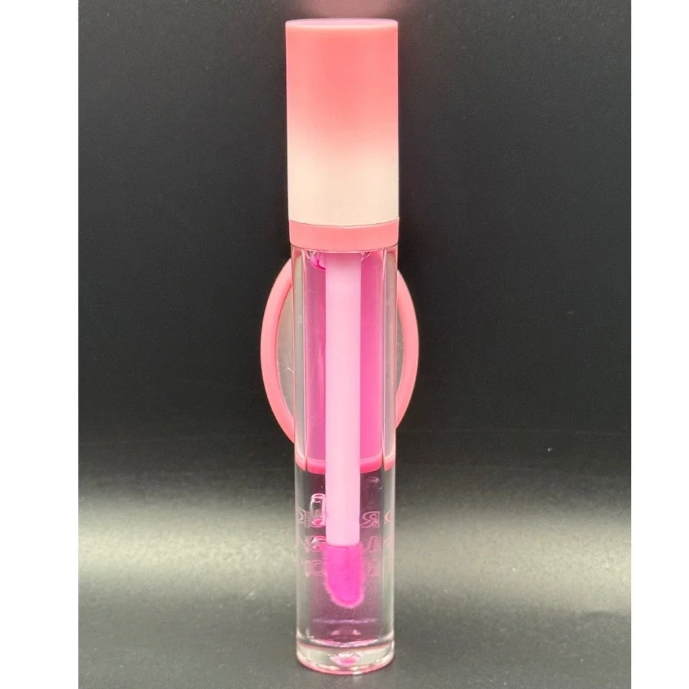 Pink Flower Infused Jelly Lipstick Color Changing Lip Balm Shade 04 New